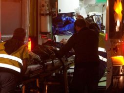 Los tres heridos son trasladados a un hospital de la localidad donde se les reporta como graves. EFE / ARCHIVO