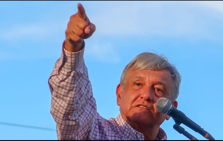 Además del evento como parte de su gira de agradecimiento, López Obrador será recibido por el gobernador de Jalisco en Palacio de Gobierno. NTX / A. Monroy
