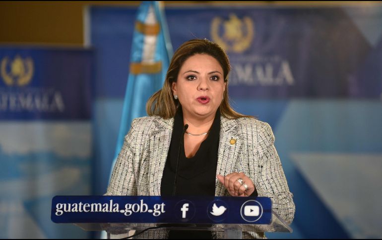 Sandra Jovel, ministra de Relaciones Exteriores, declaró que el desconocimiento de Iván Velásquez como comisionado Contra la Impunidad en Guatemala es definitiva y no negociable. AFP/J. Ordóñez