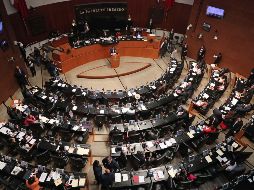 Los senadores Ricardo Monreal y Cristóbal Arias, de Morena, exhortaron al Poder Judicial de la Federación a tomar medidas de austeridad y racionalización de recursos. SUN/L. Godínez