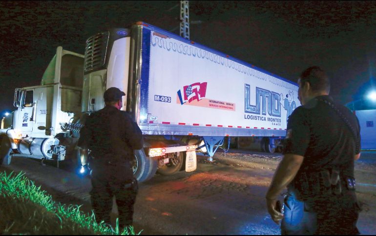 La noticia del tráiler con 157 cadáveres en Jalisco ha dado la vuelta al mundo. SUN / C. Zepeda