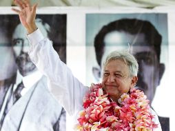 Andrés Manuel aclara que ahora no puede ir al estado de gira porque está indefinido el proceso electoral. NTX / ARCHIVO