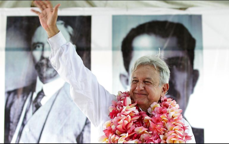 Andrés Manuel aclara que ahora no puede ir al estado de gira porque está indefinido el proceso electoral. NTX / ARCHIVO