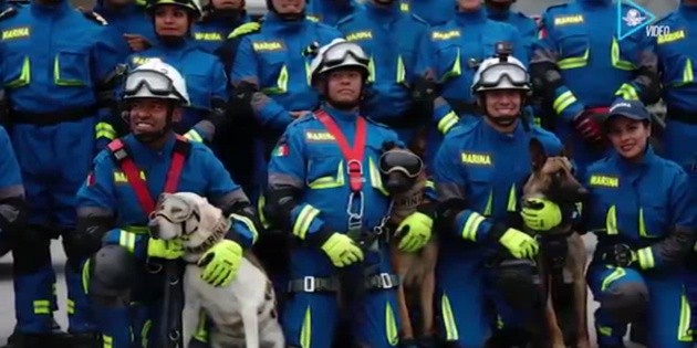 "Frida" participa en conmemoraci&oacute;n del 19-S