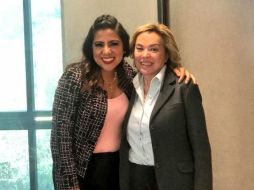 La fotografía la sube a su cuenta de Twitter Lorena Piñón Rivera con el mensaje 