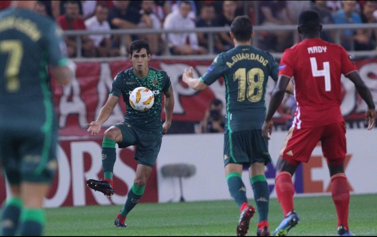 Luego del empate, el Betis se coloca en tercer lugar del Grupo F. TWITTER/@RealBetis