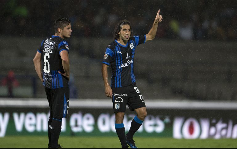 Rafael Puente, técnico de Querétaro, alabó la profesionalidad de Britos. MEXSPORT/ARCHIVO