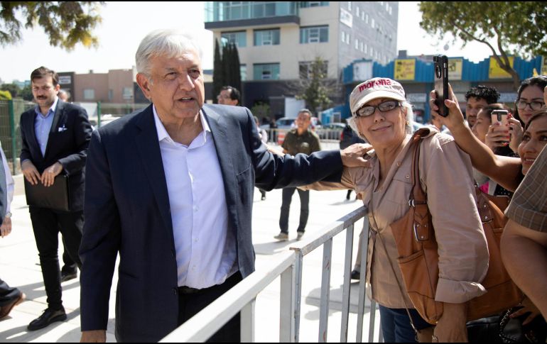 López Obrador, criticó a aquellos que dijeron que iban a dar apoyo a los afectados pero ahora se desconoce el paradero del dinero. NTX / E. Jaramillo