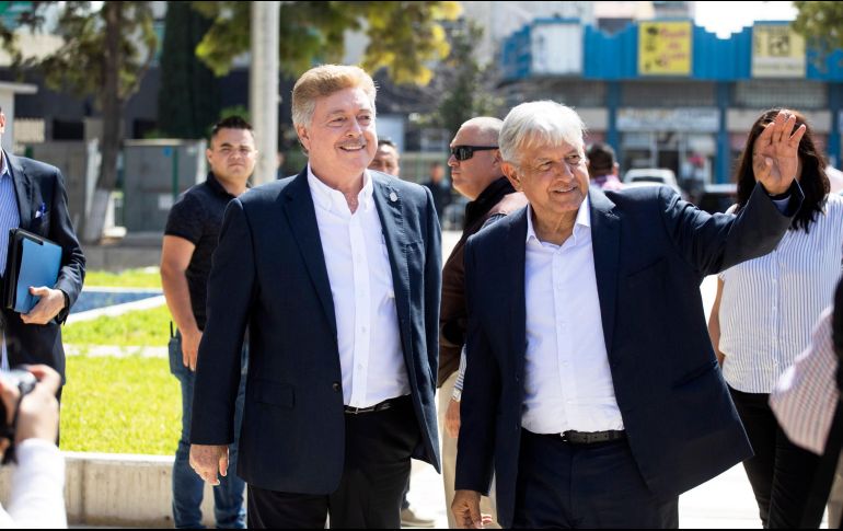 López Obrador se reunió con el gobernador de Baja California, Francisco 