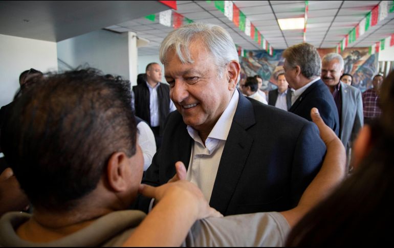 López Obrador destacó los cambios legislativos que se hicieron para que tipificar como delitos graves la corrupción, la portación de armas y el fraude electoral. NTX/E. Jaramillo