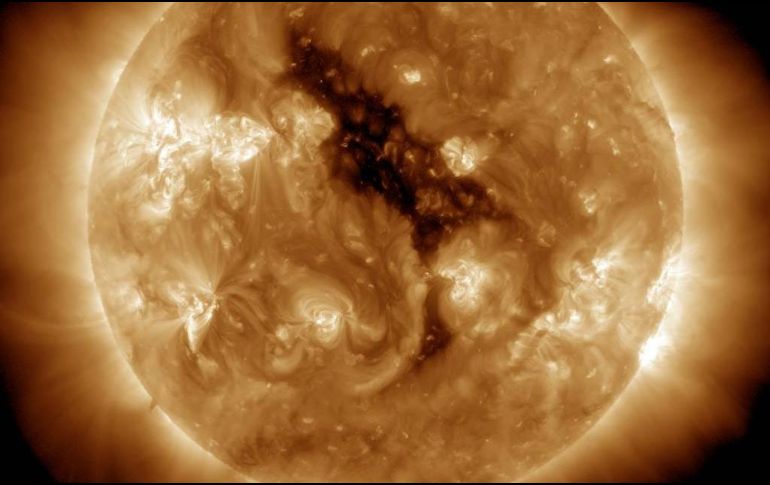  Las imágenes fueron tomadas, entre el 4 y 6 de septiembre pasado, cuando el Sol, el cual contiene 99.8% de la masa del Sistema Solar. ESPECIAL/ NASA