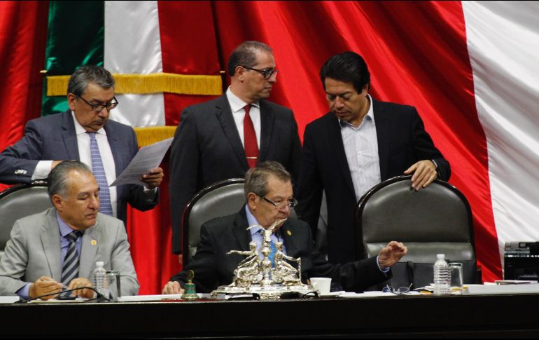 Muñoz Ledo recordó que hace apenas cinco días se instaló el primer Congreso de la Ciudad de México. NTX/J. Pazos