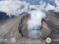 La Coordinación Nacional de Protección Civil indicó que el semáforo permanece en Amarillo Fase 2 y pidió que se respete el radio de seguridad y atender las recomendaciones de la dependencia. ESPECIAL