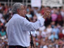 El tabasqueño subrayó que apoyar el desarrollo en la frontera norte del país es estrategia para atraer nuevas inversiones. NTX/A. Monroy