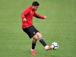 El delantero mexicano dice que se ha adaptado rápidamente al futbol inglés. TWITTER/@raul_jimenez9