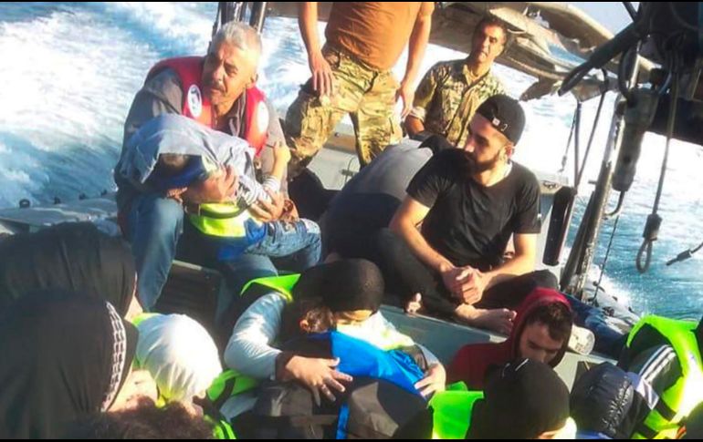 Según el canal de televisión libanés Al-Jadeed, el niño de cinco años que se ahogó era palestino. AP / Ejército libanés