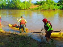 Este sábado se localiza el cuerpo del masculino, quien fue reconocido por sus familiares. ESPECIAL/ Protección Civil Jalisco