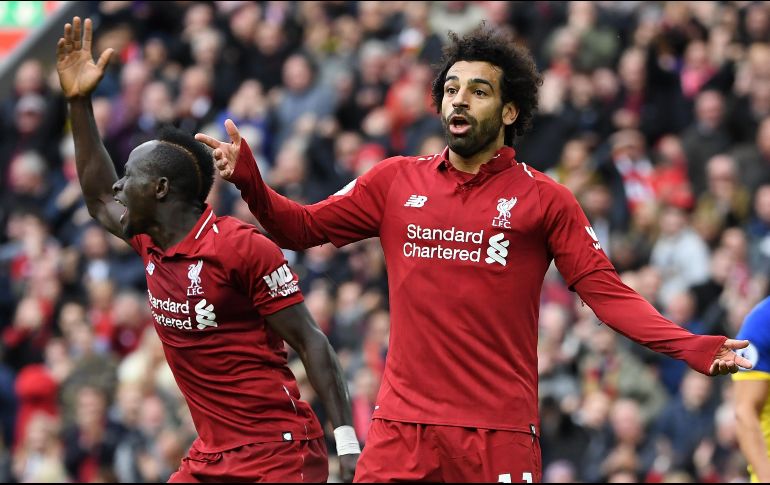 Con este resultado, los rojos suman siete partidos sin perder, contando la victoria ante el Paris Saint-Germain en su primer partido de la Liga de Campeones. AFP / P. Ellis