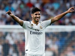 La repetición en video mostró que Asensio no se encontraba en fuera de juego al marcar el único gol del partido. EFE/J. Martín