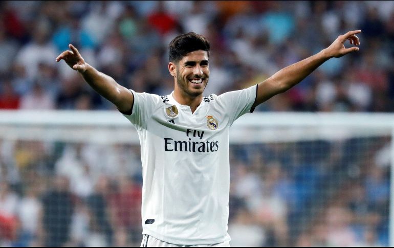 La repetición en video mostró que Asensio no se encontraba en fuera de juego al marcar el único gol del partido. EFE/J. Martín