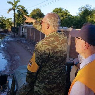 Defensa Nacional reforzará la atención para afectados en Sinaloa