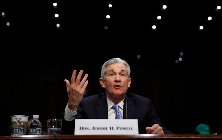 Jerome Powell, presidente de la Fed. El organismo ha señalado que espera continuar con los incrementos 