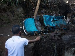 Fotogalería: Río se desborda en Michoacán por lluvias