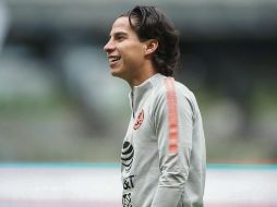 Lainez se lesionó en un entrenamiento americanista. MEXSPORT