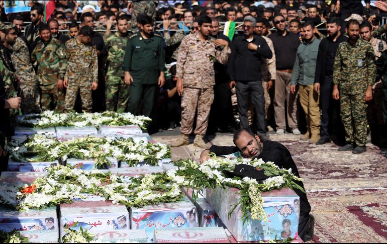 El atentado del pasado fin de semana en un desfile militar en la sureña ciudad de Ahvaz dejó al menos 25 muertos. AP / E. Norooz