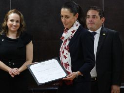 Sheinbaum dio a conocer una lista de 30 proyectos prioritarios en materia de seguridad, movilidad, salud e igualdad de género. NTX/F. Estrada