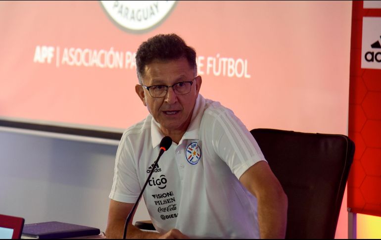 Osorio tomó las riendas de la escuadra paraguaya el pasado 3 de septiembre. AFP/N. Duarte