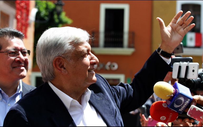 El futuro portavoz presidencial llamó a las reporteras a expresar su disconformidad directamente a López Obrador y reiteró que en el próximo Gobierno no habrá censura. NTX/ A. Monroy