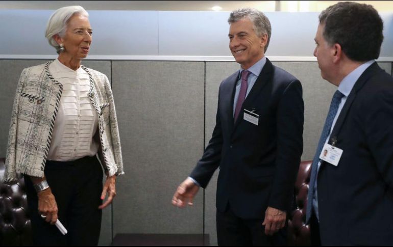 En junio, el FMI acordó con Buenos Aires una línea de crédito de 50 mil millones de dólares. TWITTER/@Lagarde