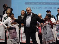 López Obrador resaltó que no se debe temer si se llega a la verdad en el caso Iguala. EFE / S. Gutiérrez