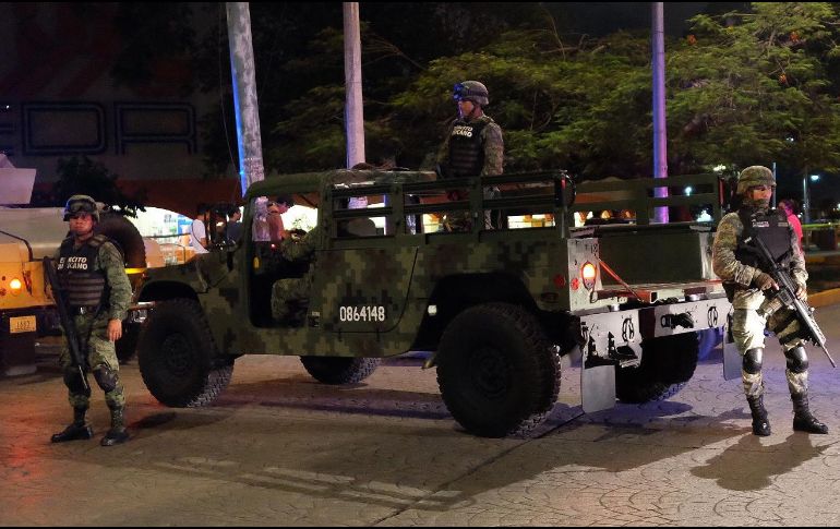 Los soldados estaban de base en Isla Mujeres, informaron. AFP/ARCHIVO
