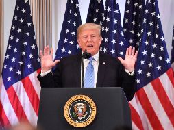 Trump insistió hoy en que 