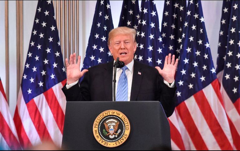 Trump insistió hoy en que 