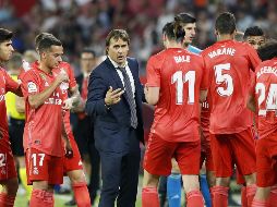 Lopetegui lamentó que la posibilidad de remontar prácticamente se desvaneció con la lesión de Marcelo al 75'. EFE/J. M. Vidal