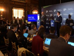 El mandatario afirmó que el libre comercio ha traído importantes beneficios para las sociedades. NTX/PRESIDENCIA