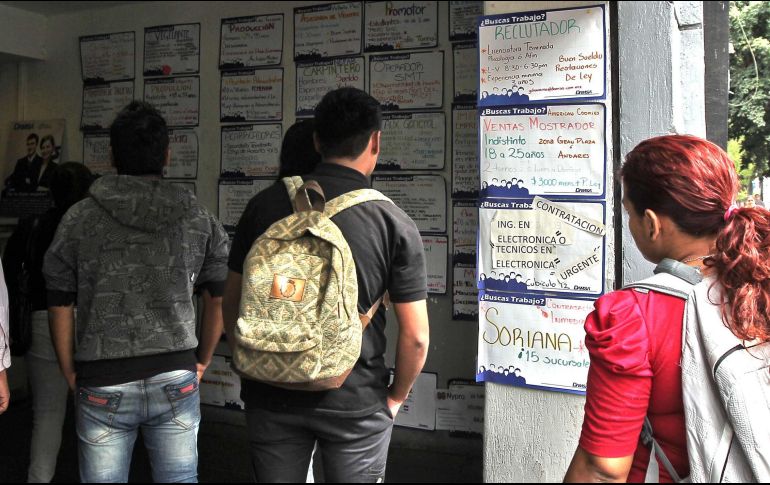 Tabasco es el estado con más deoscupados, 6.7 %; en tanto, Guerrero es el estado con la menor tasa 1.3 %. EL INFORMADOR/E. Barrera