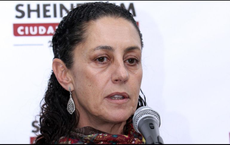 La morenista intercambiará experiencias en temas de seguridad y rescate del espacio público. NTX/F. García