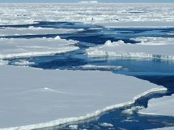 El hielo marino del Ártico llegó a su punto más bajo en 2018 el 19 de septiembre y el 23 de septiembre. ESPECIAL