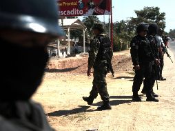 Los municipales participan en las labores de seguridad de manera coordinada con la Sedena, Marina, la Policía Federal y la Policía del estado y Ministerial. EFE/ARCHIVO