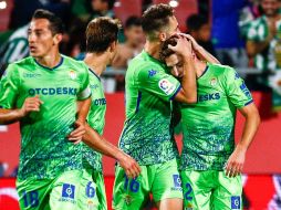 El equipo de Andrés Guardado ya es octavo en la Liga española. EFE/Q. García