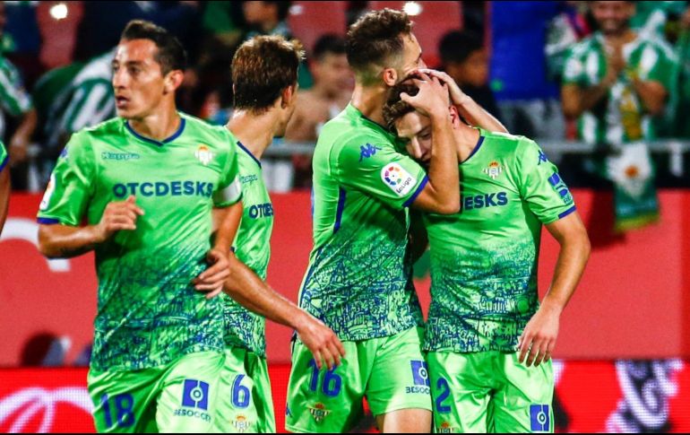 El equipo de Andrés Guardado ya es octavo en la Liga española. EFE/Q. García