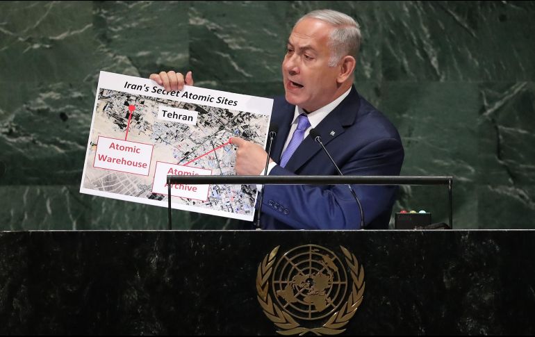 Israel acusa a Irán de albergar “un depósito atómico secreto”