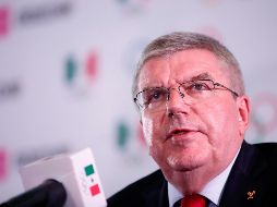 ''Los planes que tiene México en deporte son muy ambiciosos, el deporte jugará un papel importante y el COI ofreció apoyo en implementación de estos proyectos'', dijo Bach. EFE / J. Méndez