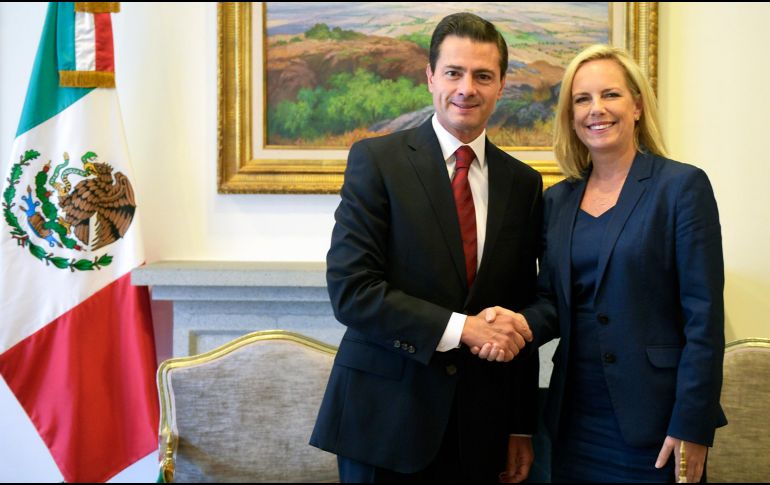 En la charla, Peña Nieto reiteró la importancia de mantener la cooperación bilateral. NTX/PRESIDENCIA