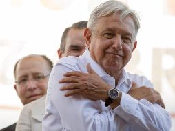 López Obrador aclaró que su cambio de comportamiento no significa que vaya a traicionar al pueblo o que cambie sus convicciones. NTX/J. Pazos