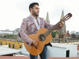 Listo para dejar huella con su propuesta sonora. EL INFORMADOR / E. Barrera